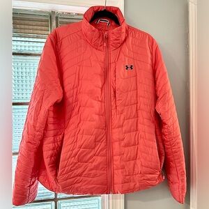 Under Armour Women’s Cold Gear Storm Puffer NWOT Size XL Coral